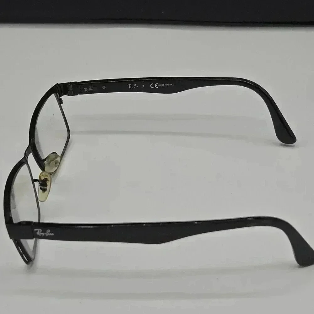 Ray-Ban RB 6238 2509 Eyeglasses Black Full Rim Metal FRAMES ONLY 53-17-1… - Picture 4 of 9